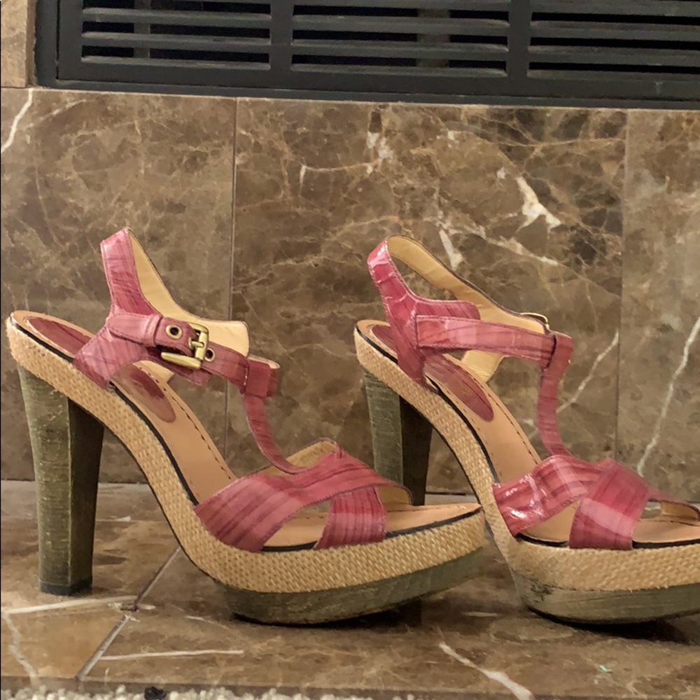Wooden heels